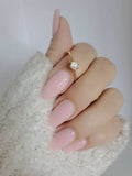 Sterling Silver Gold Mother of Pearl Solitaire Ring - view 4