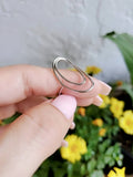 Sterling Silver Halo Design Ring - view 3