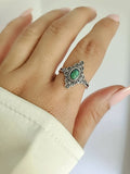 Sterling Silver Turquoise Ring - view 4