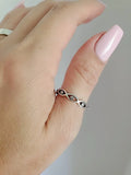 Evil Eye Sterling Silver Protection Ring - view 4
