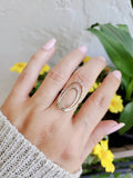 Sterling Silver Halo Design Ring - view 5
