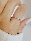 Dainty Eye Sterling Silver Ring - view 5