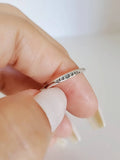 Sterling Silver 925 Moon Phases Dainty Ring - view 5