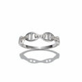 Sterling Silver 925 Chain Ring - view 8