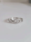 Sterling Silver Statement Chain Ring - view 5