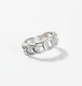 Sterling Silver Large Bold Chain Ring