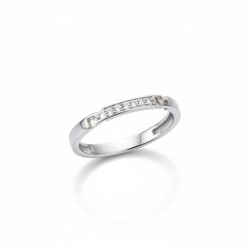 Sterling Silver Dainty Chain Link Ring