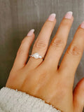 Sterling Silver Large Fresh Water Pearl Ring - view 3