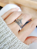 Sterling Silver 925 Dainty Ring Set - view 4