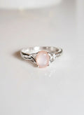 Sterling Silver Pink Mother of Pearl Ring