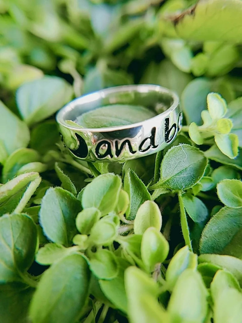 Sterling Silver Love You To The Moon and Back Ring - view 7