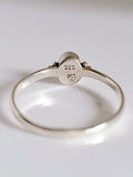 Sterling Silver Moonstone Ring - view 4