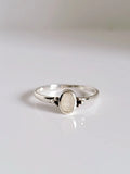 Sterling Silver Moonstone Ring - view 6
