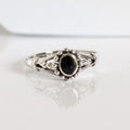 Sterling Silver Onyx Bali Ring - view 9