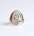 Sterling Silver 925 Spiral Ring