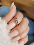 Sterling Silver 925 Minimalist Link Chain Ring - view 6