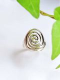 Sterling Silver 925 Spiral Ring - view 7