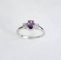 Sterling Silver 925 Amethyst Ring - view 3