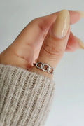 Sterling Silver Chain Ring - view 4