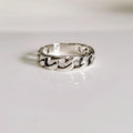 Sterling Silver 925 Chain Ring