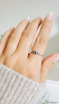 Black Onyx Celtic Sterling Silver Ring - view 6