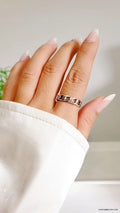 Sterling Silver 925 Chain Ring - view 7