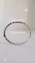 Silver Chain Bangle Bracelet - view 5