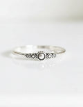 Sterling Silver 925 Dainty Bali Ring