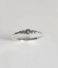 Sterling Silver 925 Dainty Bali Ring - view 5