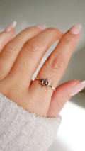 Sterling Silver Dainty Helm Nautical Ring - view 9