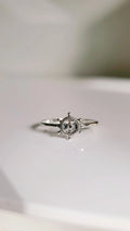 Sterling Silver Dainty Helm Nautical Ring - view 8
