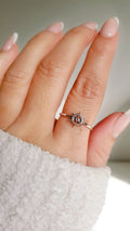 Sterling Silver Dainty Helm Nautical Ring - view 2