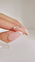 Sterling Silver Dainty Sun Ring - view 3
