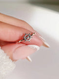 Sterling Silver Dainty Helm Nautical Ring - view 7
