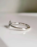 Sterling Silver Dainty Helm Nautical Ring - view 3