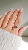 Sterling Silver Dainty Helm Nautical Ring - view 10