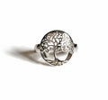 Sterling Silver Tree Of Life Ring