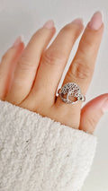 Sterling Silver Tree Of Life Ring - view 3