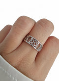 Sterling Silver Celtic Unisex Ring - view 5