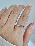 Sterling Silver Dainty Celtic Ring - view 6