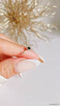 Dainty Black Onyx Sterling Silver Ring - view 6