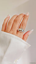 Sterling Silver 925 Dome Ring - view 6