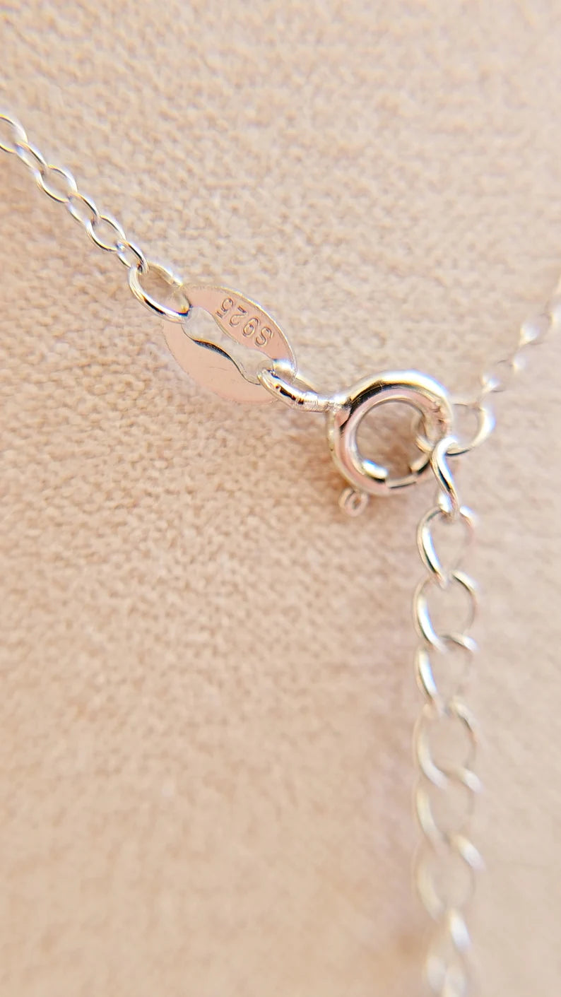 Sterling Silver 925 Choker Chain Necklace - view 6
