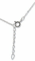 Sterling Silver 925 Mother of Pearl Lock Pendant Necklace - view 6