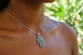 Sterling Silver Evil Eye Hamsa Necklace Chain - view 7