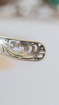 Sterling Silver Turquoise Cuff Bangle Bracelet - view 4