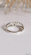 Sterling Silver Multi Band Turquoise Ring - view 6