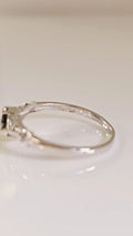 Sterling Silver Onyx Claddagh Ring - view 3