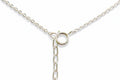 Sterling Silver Floating Natural Pearl Necklace - view 5