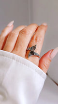 Wraparound Mermaid Sterling Silver Ring - view 2
